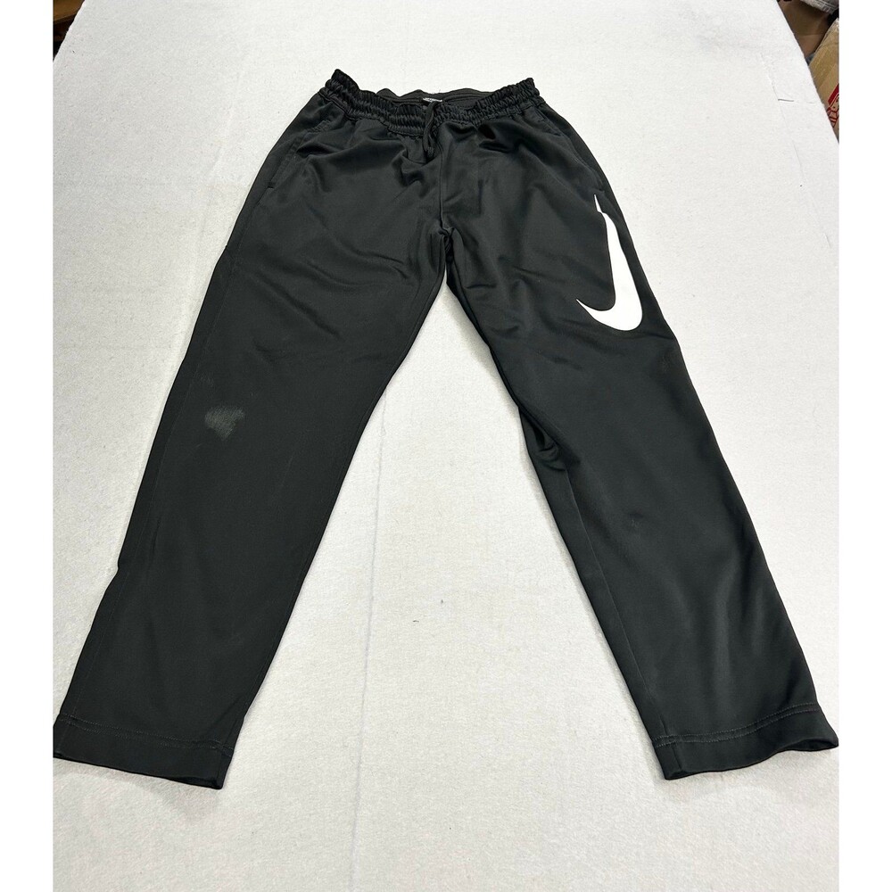 Nike Therma HBR Fleece Pants mens Black Basketball Dri-Fit AT3260-0-10